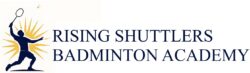 Rising Shuttlers Badminton Acadmy Logo